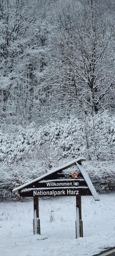 Ferienwohnung Zum Hirschen Herzberg am Harz Eksteriør bilde